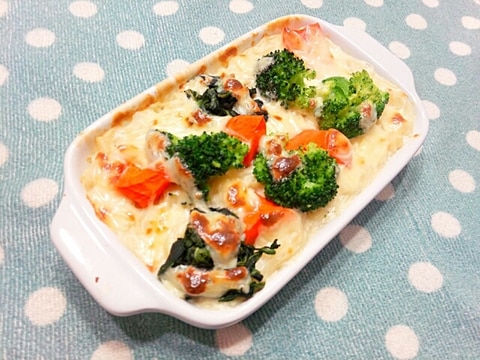 一日分の緑黄色野菜が摂れる♡ドリア